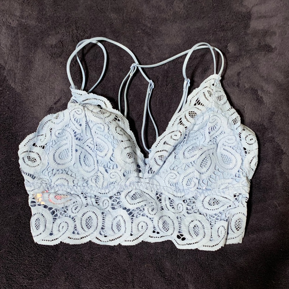 Pink brand bralette